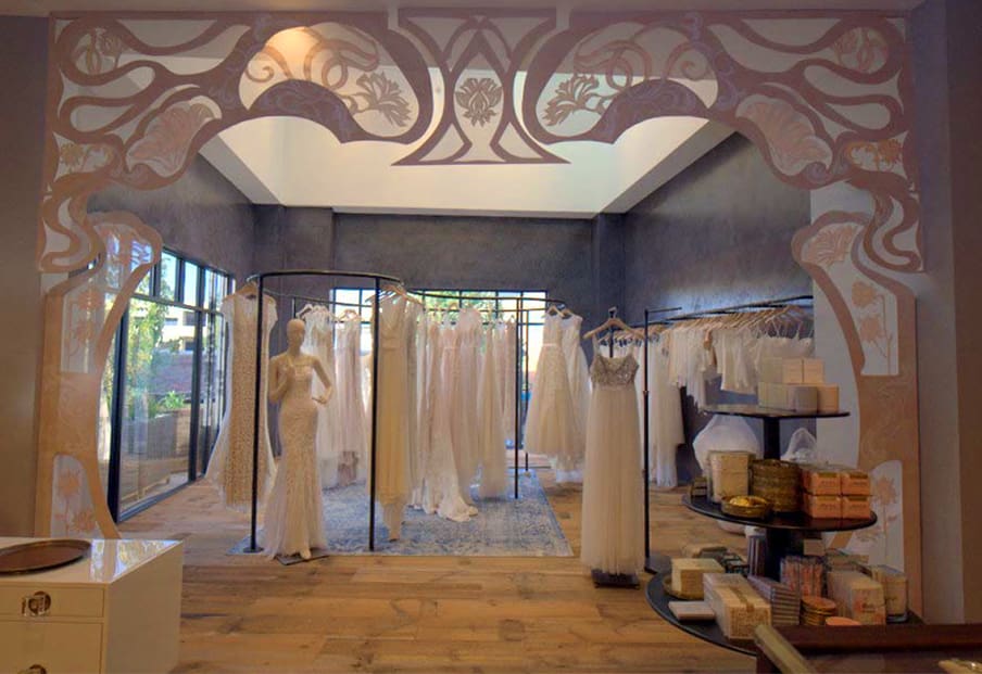 Reclaimed Flooring at BHDLN Inside Anthropologie Walnut Creek