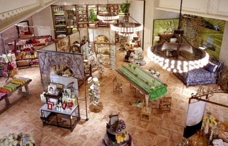 Patterned Floor at Anthropologie - Rock Center