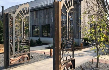 Exterior Barn Siding on Anthropologie Event Space at Devon Yard