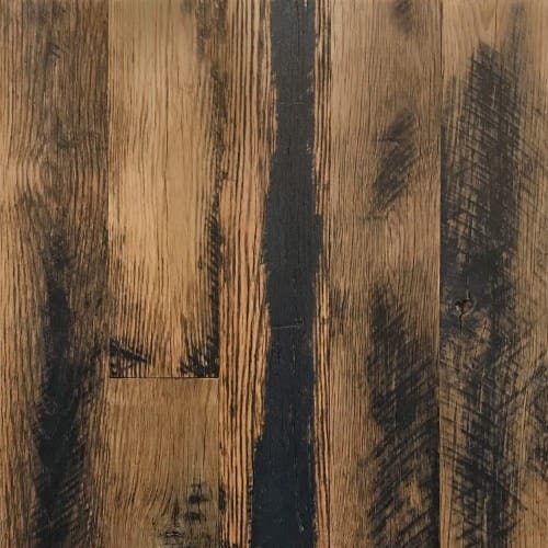 Skip Planed Oak Fencing Flooring