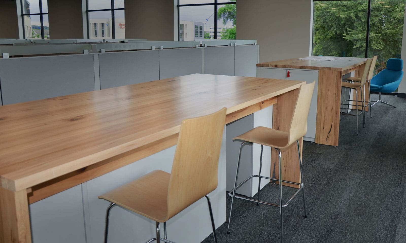 Elm Waterfall Cutting Tables for Fiskars Corporation