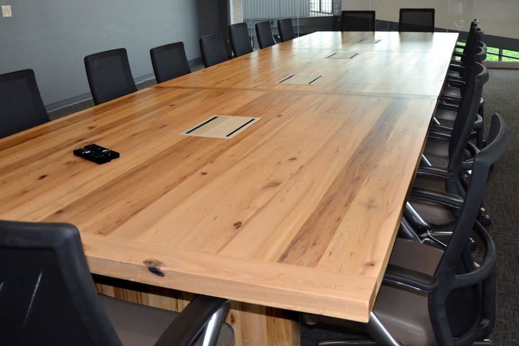 Elm Conference Table at Fiskars Corporation Elm Conference Table at Fiskars Corporation