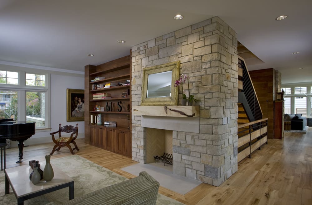 Reclaimed Materials in Chicago Residence Reclaimed Materials in Chicago Residence