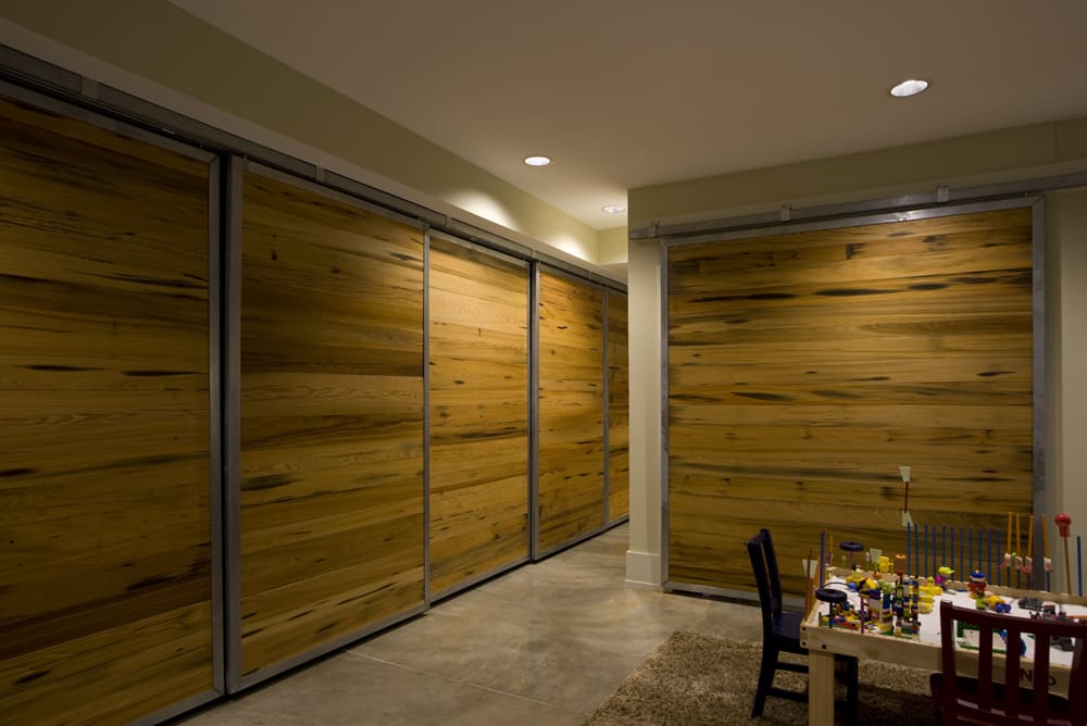 Barn Doors in Chicago Residence Barn Doors in Chicago Residence