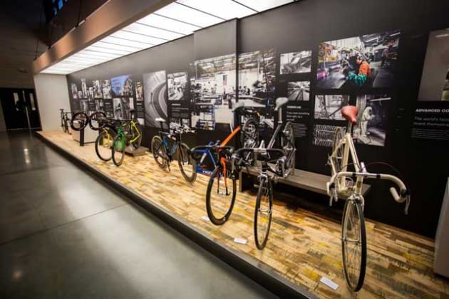 Factory Maple at Trek Bicycle Company