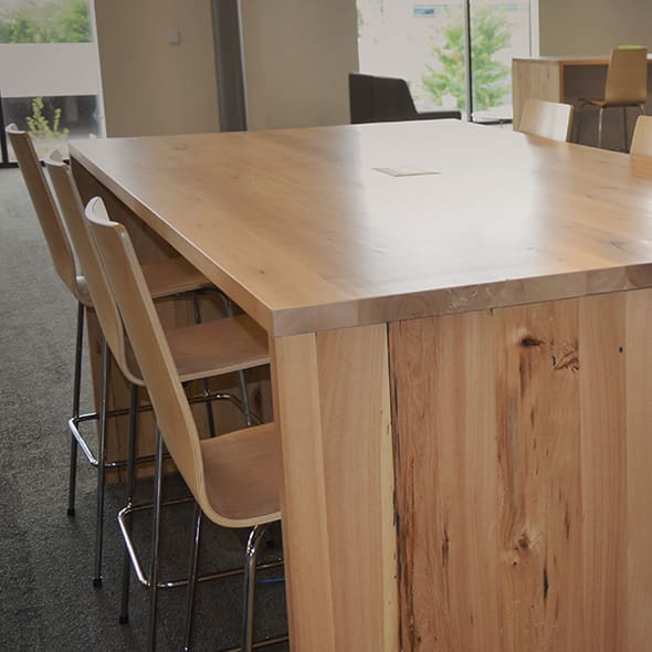 Office Wood Work Stations