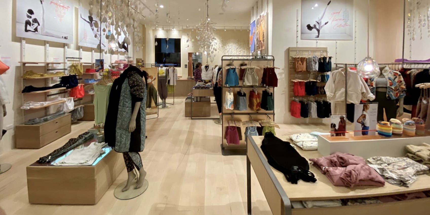 New Hard Maple Flooring at Free People Movement