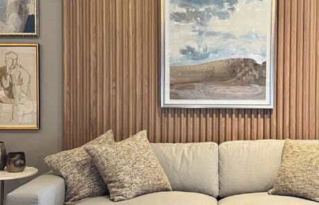 Torus Wood Wall Panels Installed