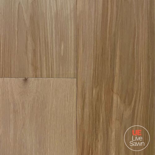 UE LIVE SAWN Select White Oak Wide Plank Engineered Flooring