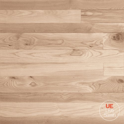 UE LIVE SAWN Soft White Ash Urban Wood Cladding Swatch