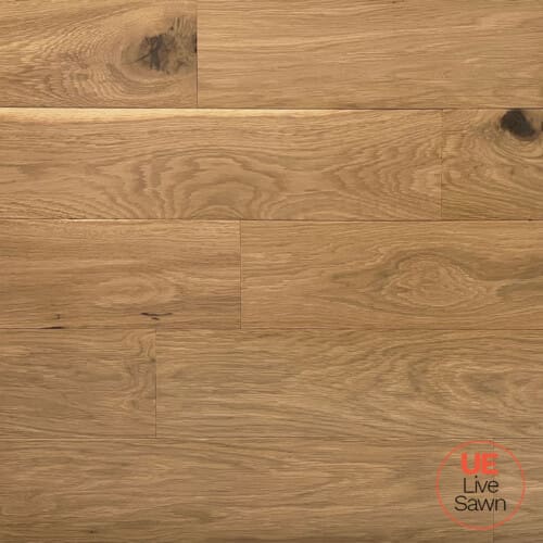 UE Live Sawn White Oak Cladding in Matte Clear Finish