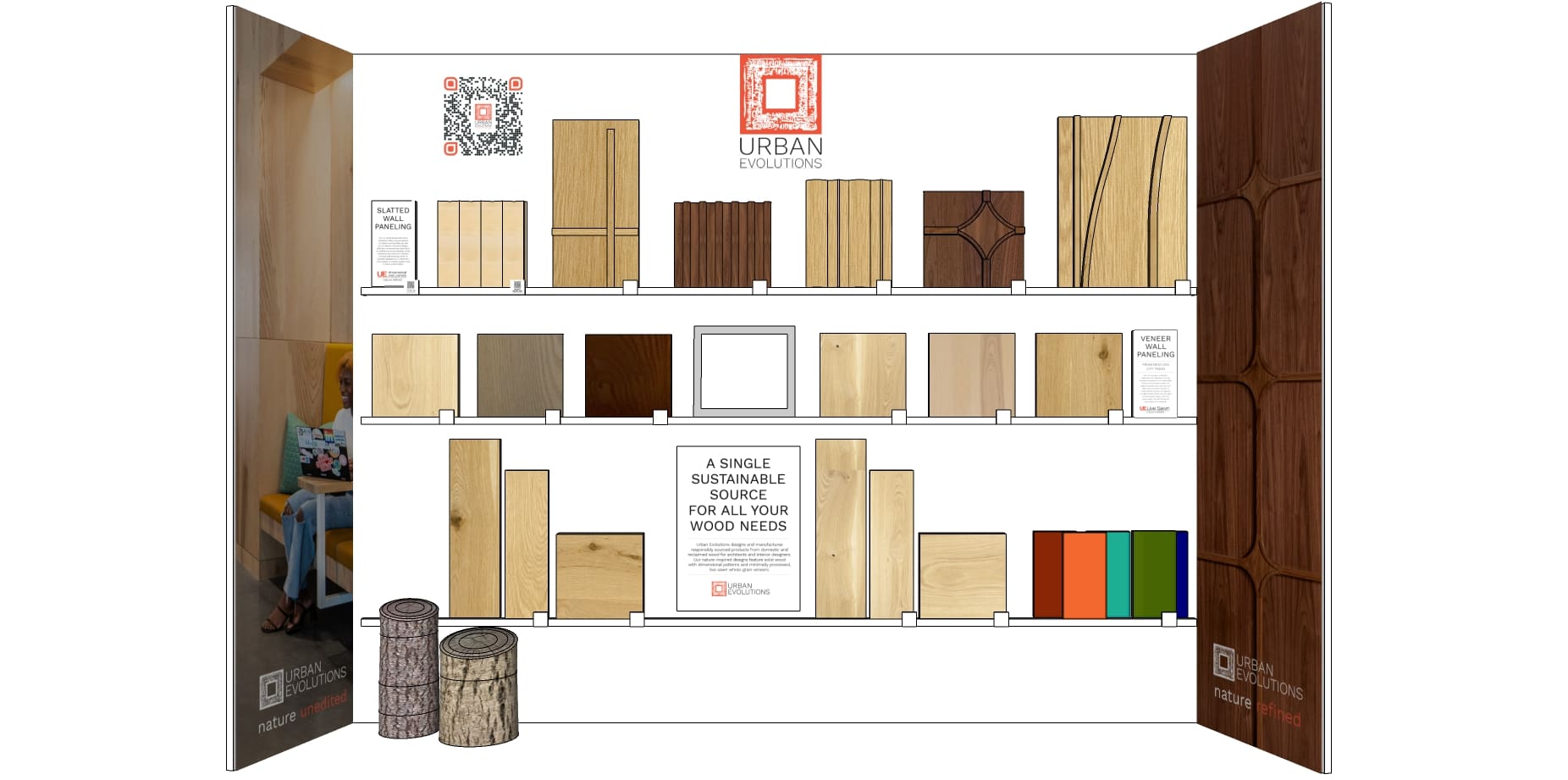NeoCon Booth inside CPSG